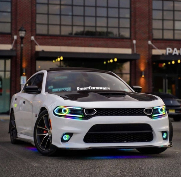 2015-2020 Dodge Charger Color Chasing DRLs | ONEUPLIGHTING - Oneuplighting