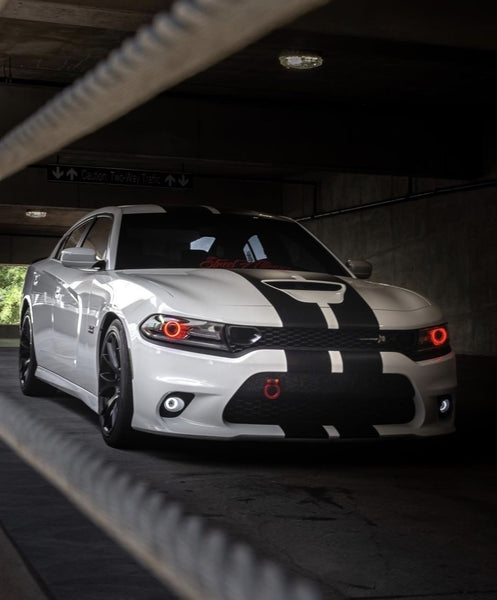 2015-2020 Dodge Charger Projector Lens Halos | ONEUPLIGHTING