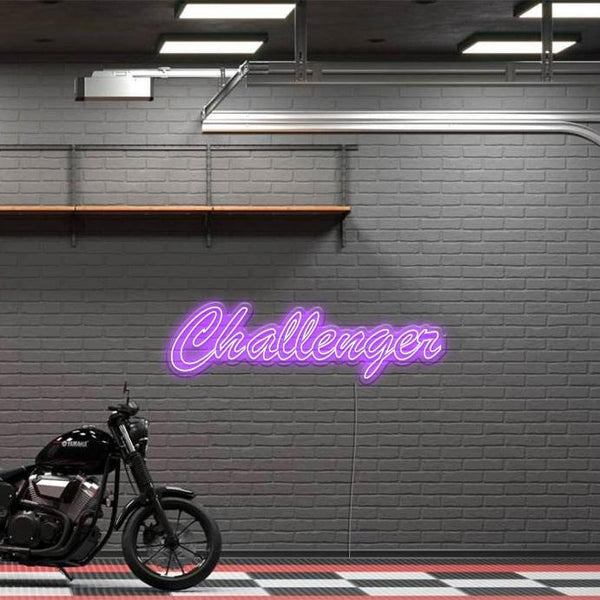 'Challenger' LED Neon Sign - Oneuplighting