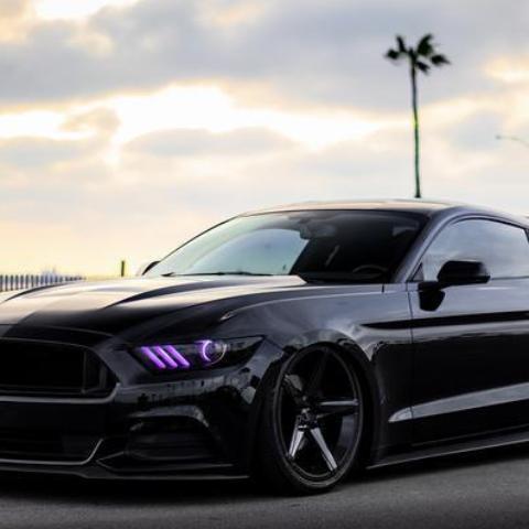 2015-2017 Ford Mustang Easy Install RGBW LED Demon Eye Kit