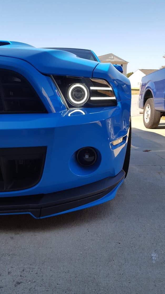 2013-2017 Ford Mustang RGBW Fog Light Halo Kit | ONEUPLIGHTING - Oneuplighting