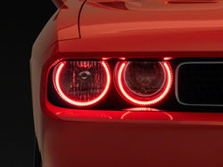 Dodge Challenger 2008-2014 RGB Color Changing Halo Kit | ONEUPLIGHTING - Oneuplighting