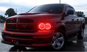 Dodge Ram 2006-2008 RGB Halo Headlights | ONEUPLIGHTING - Oneuplighting