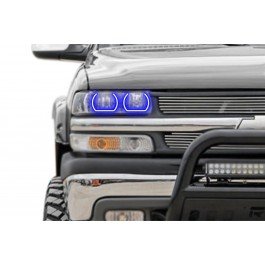 Chevrolet Silverado 1999-2002 RGB Halo Headlights | ONEUPLIGHTING - Oneuplighting