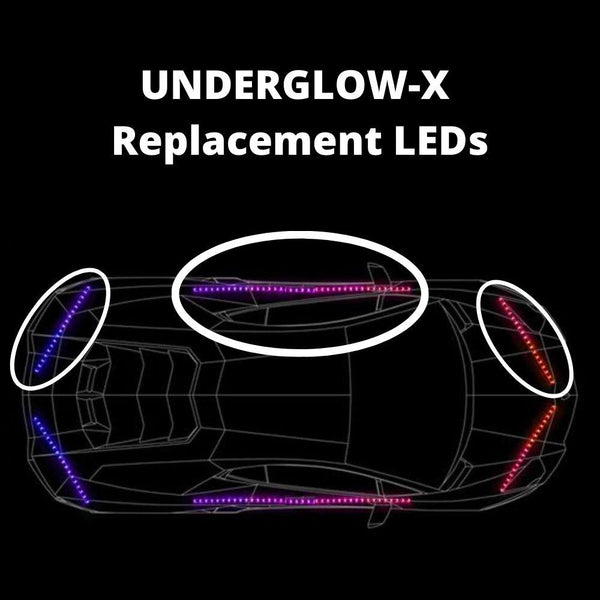 UnderGlow-X Replacement LED Strips | ONEUPLIGHTING - Oneuplighting